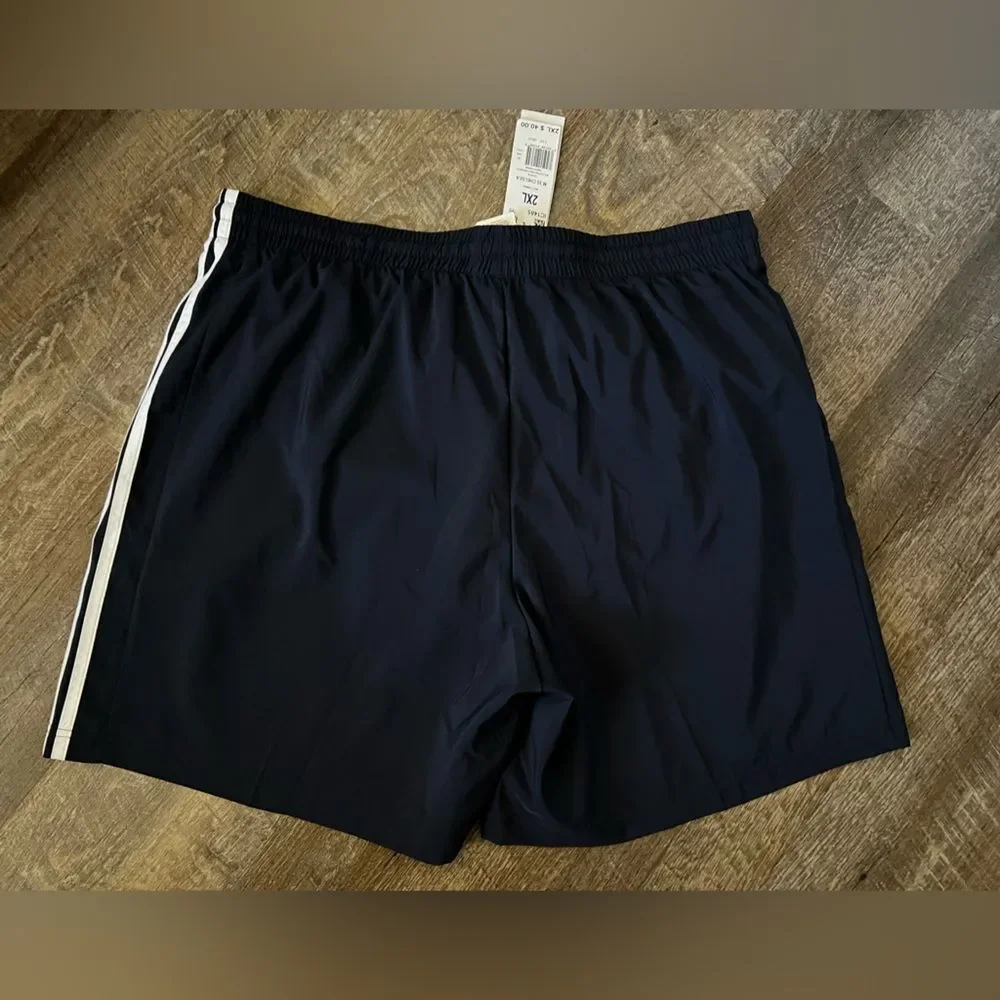 Adidas Men's 3-Stripe Chelsea Multisport Shorts-Size‎ 2XL